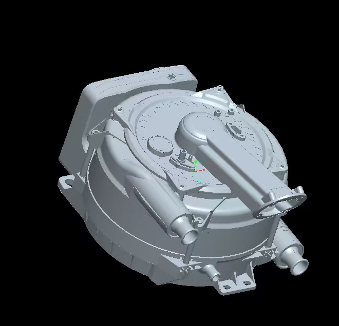 Stainless-steel condensing heat exchanger